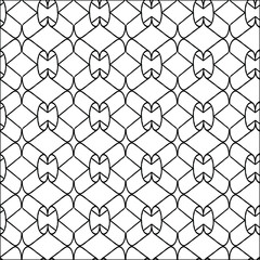 Fototapeta premium Vector abstract transparent geometric 3d monochrome seamless pattern with geometrical shapes