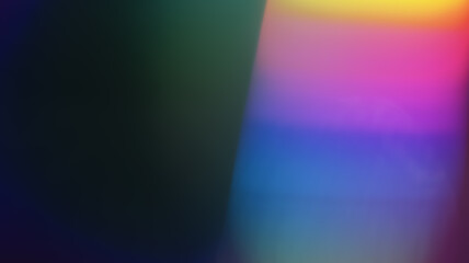 Holographic Abstract Multicolored Backgound Photo Overlay, Using Screen Mode, Rainbow Light Leaks Prism Colors, Trend Design Creative Defocused Effect, Blurred Glow Vintage Flares