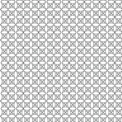 vector abstract geometric transparent black and white seamless pattern background tile with circles and squares