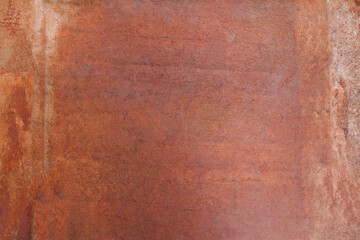Background with rust, brown rusty iron texture.Old wall paer.
