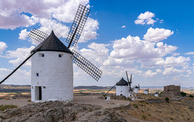 Windmills, Don Quijote de la Mancha. Consuegra (España)