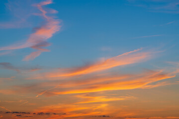 Sonnenuntergangsstimmung