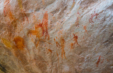 The Archer, Sevilla Bushman Rock Art Trail, Clanwilliam, Cederberg Mountains, Western Cape province, South Africa, Africa