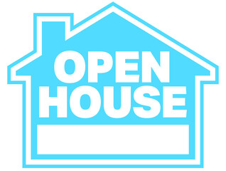 open house real estate sign