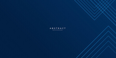Modern dark navy blue dynamic abstract vector background with diagonal lines. 