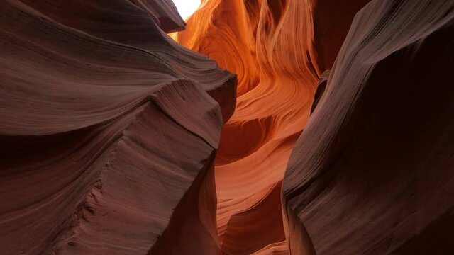 Antelope Canyon Dolly Shot Slot Canyon in Arizona R Southwest USA