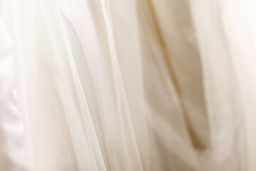 Fototapeta na wymiar Wedding shawl close up
