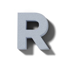 リアルな氷のブロックのR