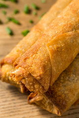 Homemade Chinese Vegetable Egg Rolls