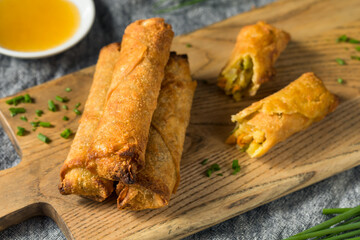 Homemade Chinese Vegetable Egg Rolls