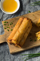 Homemade Chinese Vegetable Egg Rolls
