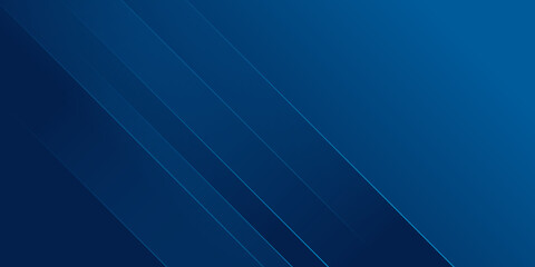 Obraz premium Blue smooth wave 3d light template presentation background. Vector illustration design for presentation, banner, cover, web, flyer, card, poster, wallpaper, texture, slide, magazine, and powerpoint.