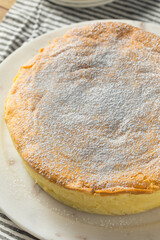 Homemade Fluffy Japanese Cheesecake