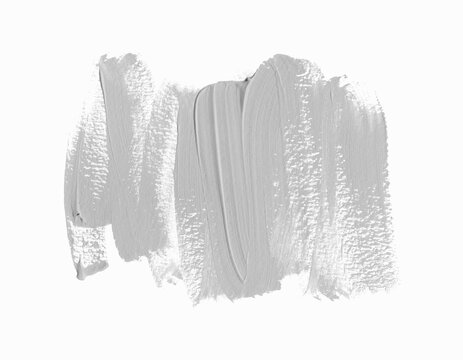 Textured brush stroke abstract art paint background. Grunge design vector.