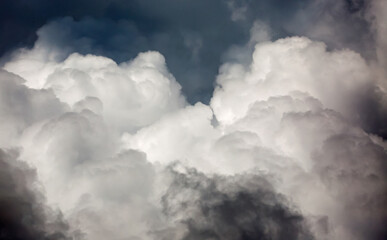 Turbulent Sky with Theatening Clouds