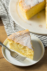 Homemade Fluffy Japanese Cheesecake