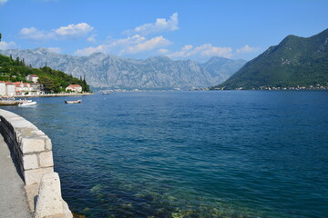 Fototapeta premium Fjord de Kotor Monténégro Balkans