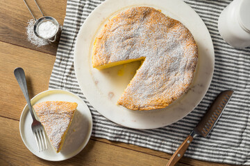 Homemade Fluffy Japanese Cheesecake