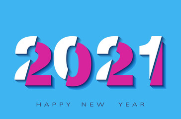 2021 happy new year, year of the rat, design 3d, illustration,Layered realistic, for banners, posters flyers