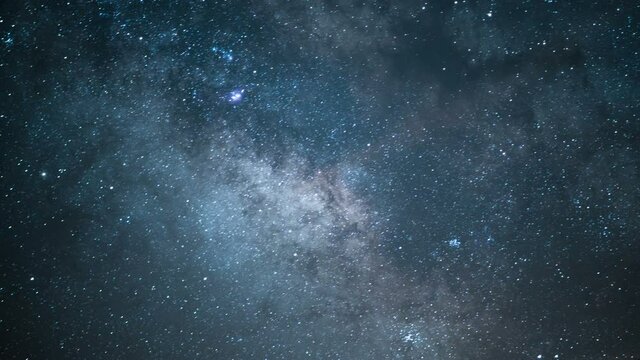 Aquarids Meteor Shower and Milky Way Time Lapse Astrophotography 1