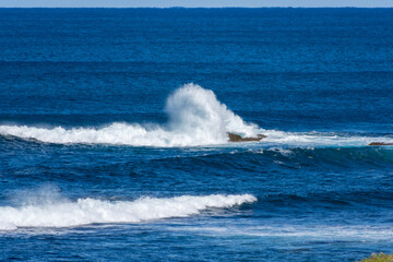 View of the Indian Ocean from the Cape to Cape track, Margaret River, Western Australia