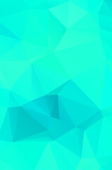 Abstract blue vivid triangle geometrical background, vector Illustration