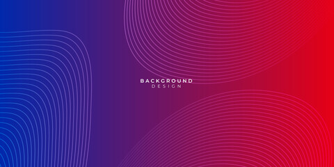 Abstract red blue background with dynamic effect. Modern pattern. Vector illustration for design.
