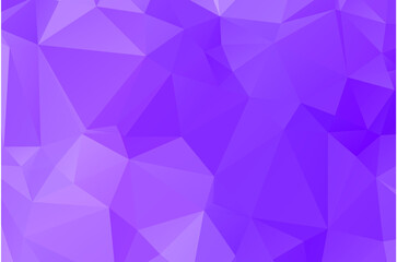 Purple vivid polygonal abstract background