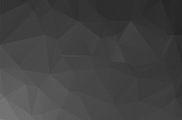 Dark low poly template vector background illustration with an elegant design esign