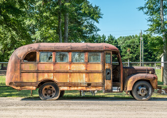 Vintage school bus