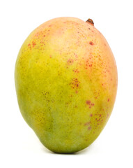 Mango fruit isolated on white background.