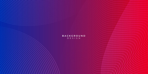 Fototapeta premium Modern abstract red and blue background