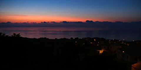 Sunset from Daffinacello