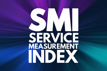 SMI - Service Measurement Index acronym, business concept background