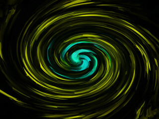 Rounding frame green and aqua art texture raster image digital creation graphic vector abstract.
