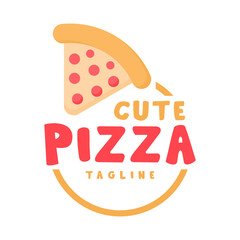 delicious pizza logo