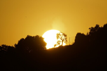 atardecer