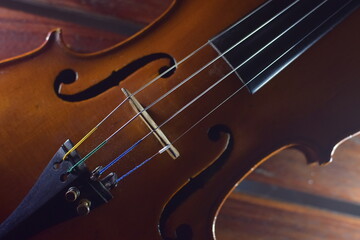 Fototapeta premium cuerdas del violín