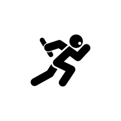 people Running gesture  illustration vector design