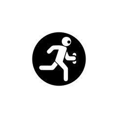 people Running gesture  illustration vector design