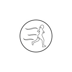 people Running gesture  illustration vector design