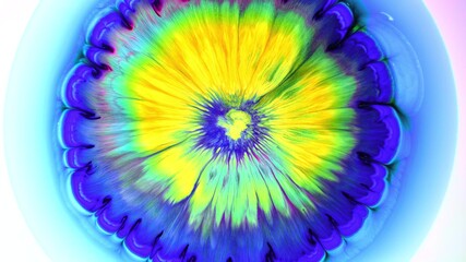 Obraz premium Abstract color art, LIquid color art, colors mixed up with oil and water and Create some Awesome looking abstract wallpaper background 
