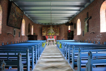 Kirche, Neue Kirche, Religion, Protestantisch, Pellworm, Schleswig-Holstein, Deutschland, Europa