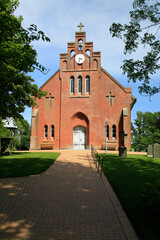 Kirche, Neue Kirche, Religion, Protestantisch, Pellworm, Schleswig-Holstein, Deutschland, Europa