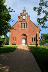Kirche, Neue Kirche, Religion, Protestantisch, Pellworm, Schleswig-Holstein, Deutschland, Europa