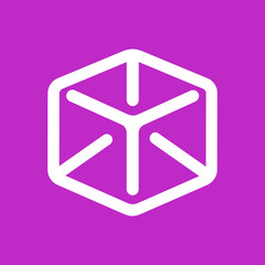 Glitch Cube -  Metro Tile Icon