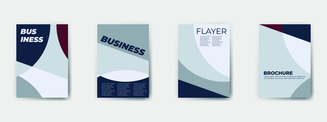 Abstract geometric pattern colorful background for business brochure cover design. Vector flyer template layout design. For business brochure, poster, annual report, leaflet, magazine or book cover. 