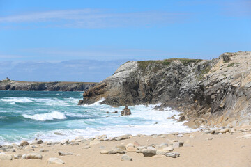 wild coast of Quiberon France