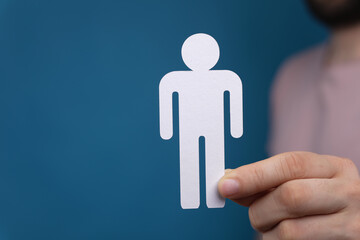 a employee human job recruitment person symbol