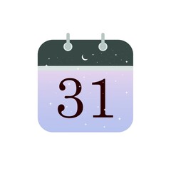 Calendar icon vector illustration. Flat design style. Vector calendar icon illustration isolated on White background. Calendar icon graphic design vector symbols. Mark the date, holiday, important day